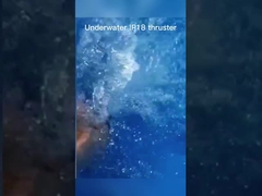 24V 36V โรเตอร์ด้านนอก BLDC มอเตอร์ IP65 มอเตอร์ไร้แปรงกันน้ำพร้อมใบพัด